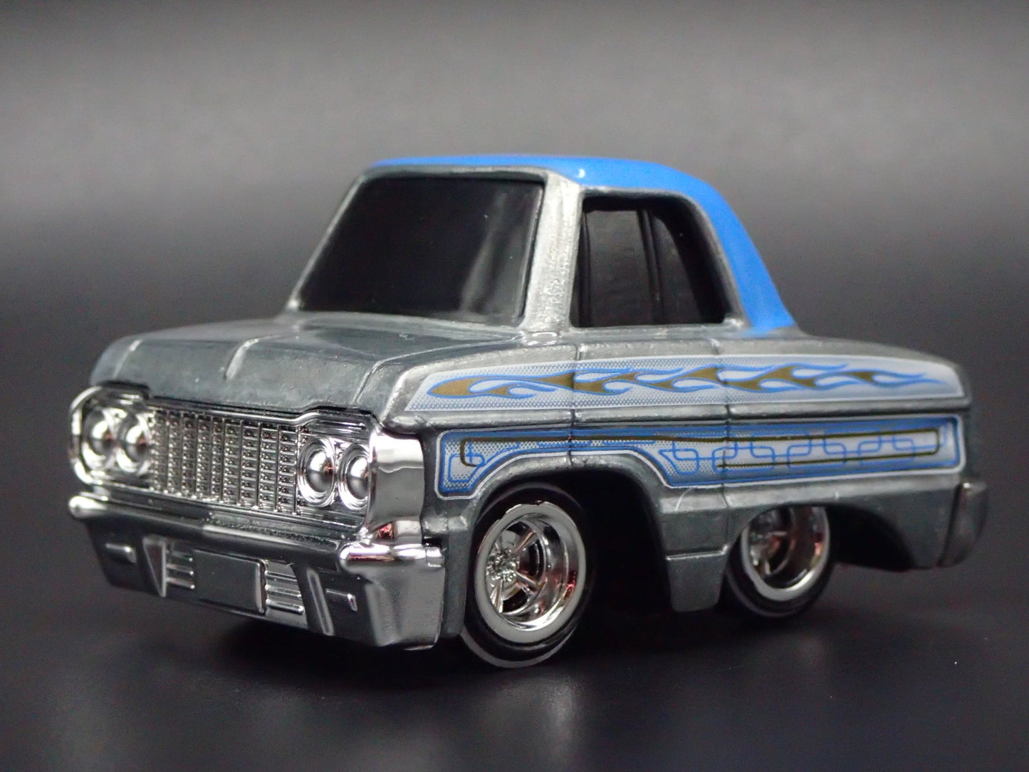 1964 64 CHEVY CHEVROLET IMPALA LOWRIDER CAR TUNED 1:64 SCALE DIECAST MODEL CAR
