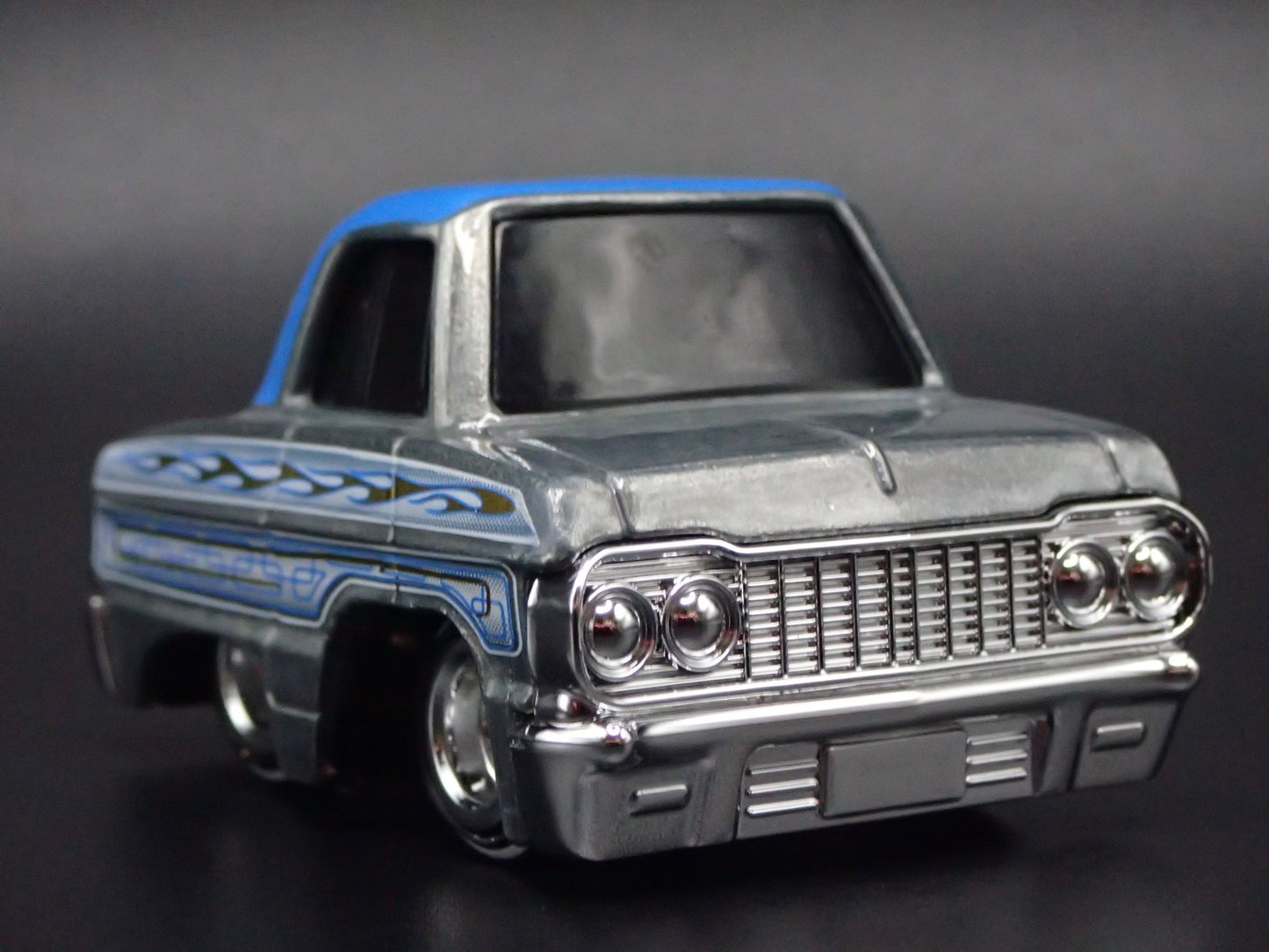 1964 64 CHEVY CHEVROLET IMPALA LOWRIDER CAR TUNED 1:64 SCALE DIECAST MODEL CAR