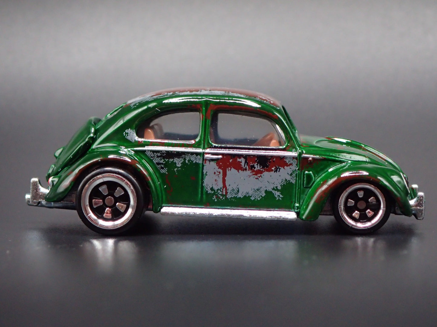 1960-1967 VW VOLKSWAGEN BAJA BEETLE SPLIT WINDOW 1:64 SCALE DIECAST MODEL CAR