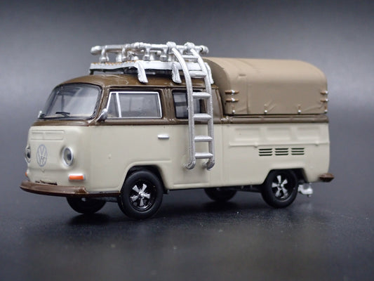 1967-1979 VW VOLKSWAGEN TYPE 2 DOUBLE CAB PICKUP 1:64 SCALE DIECAST MODEL CAR