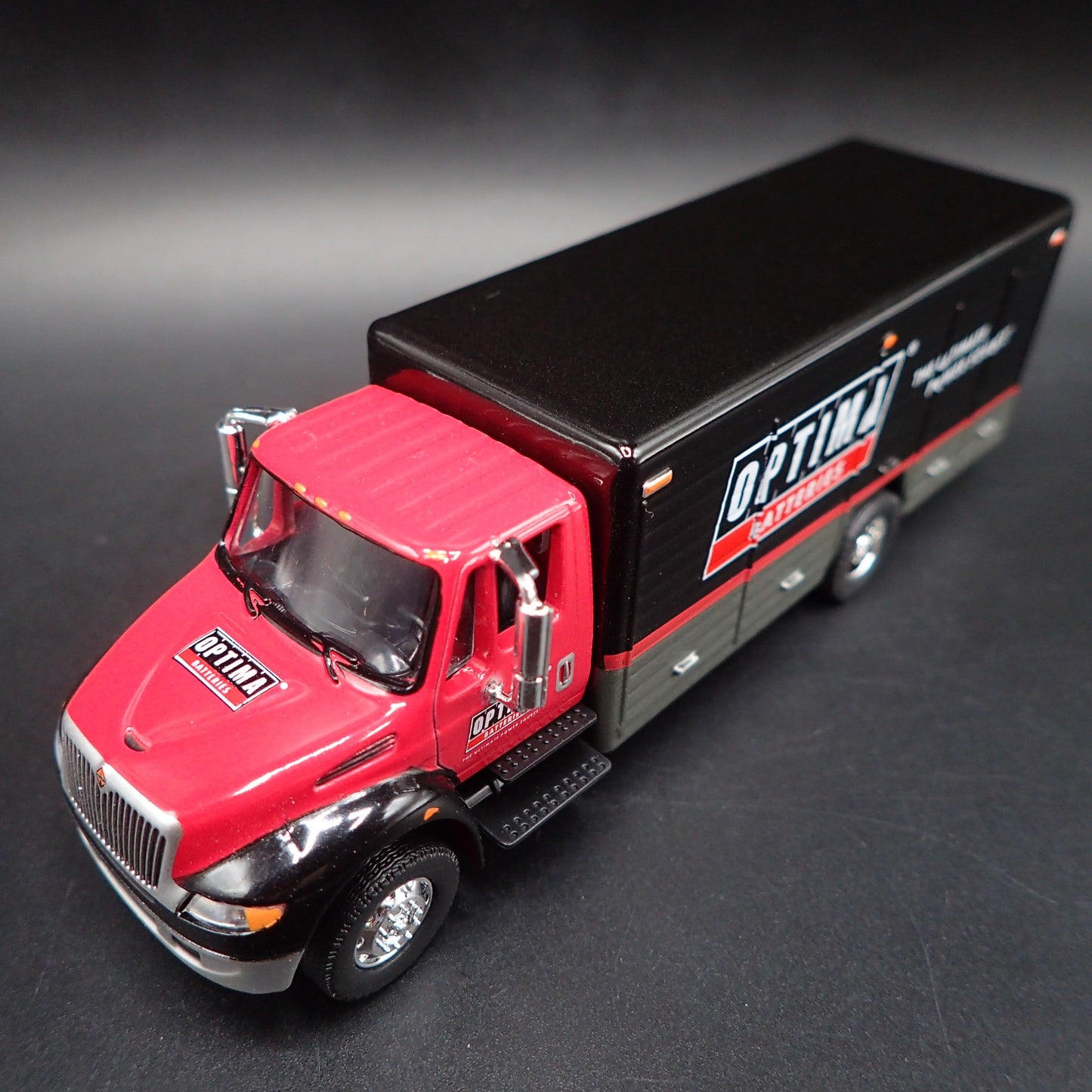 OPTIMA BATTERIES INTERNATIONAL DURASTAR DELIVERY TRUCK 1/64 SCALE DIECAST MODEL