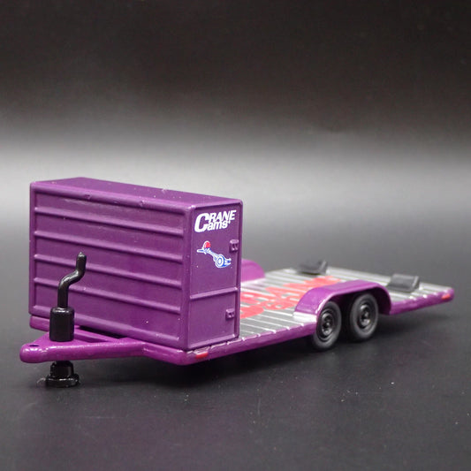 CRANE CAMS RACING FLATBED CAR HAULER TRAILER 1:64 SCALE DIORAMA PROP MODEL CAR