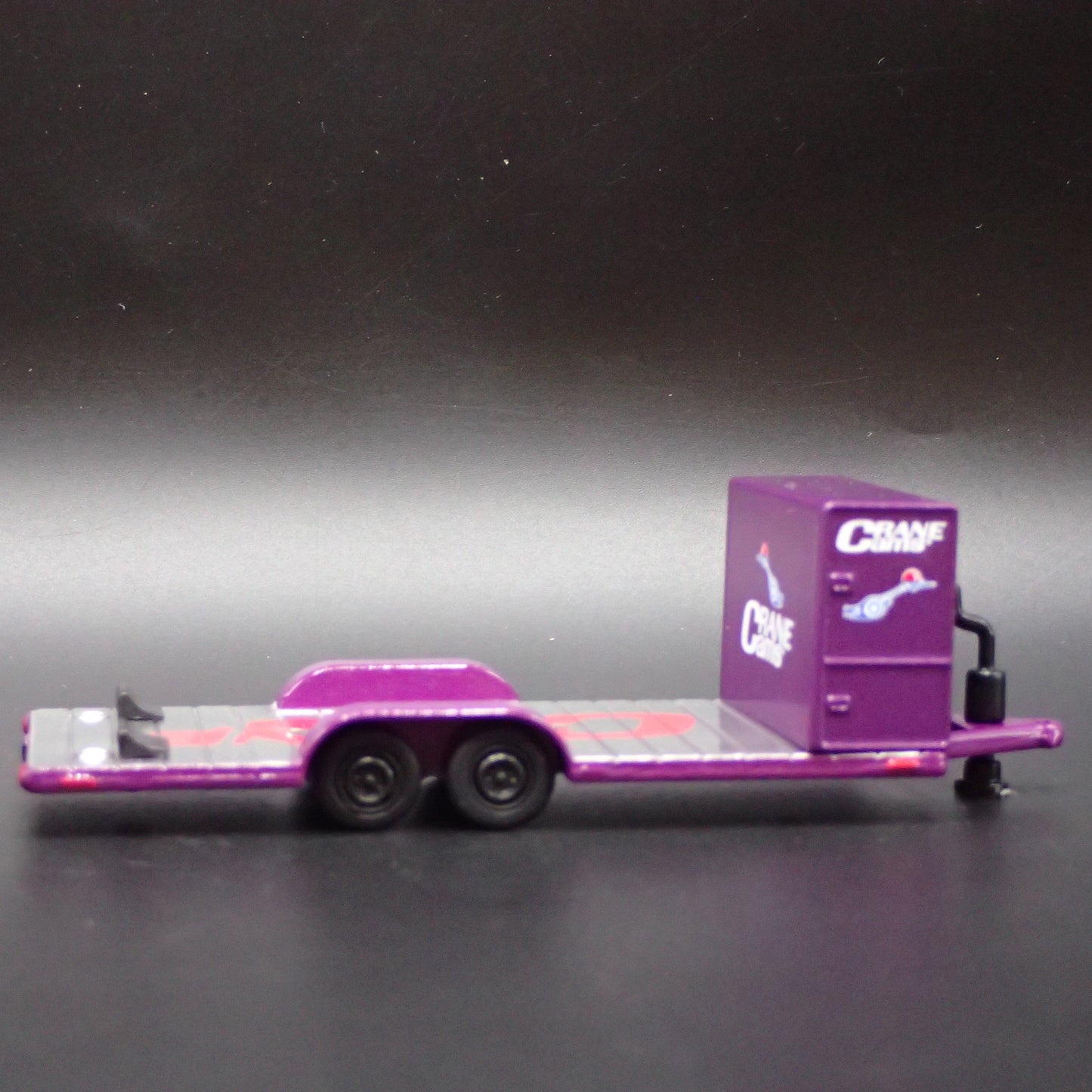CRANE CAMS RACING FLATBED CAR HAULER TRAILER 1:64 SCALE DIORAMA PROP MODEL CAR