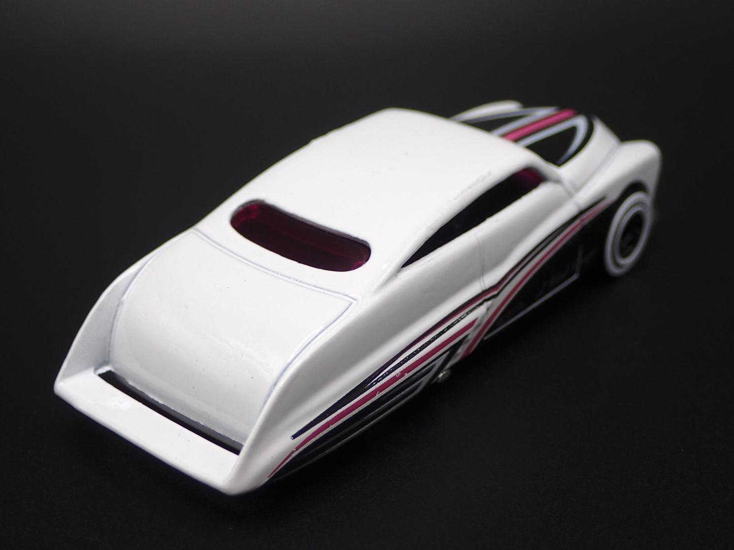 1951 51 MERC MERCURY PURPLE PASSION WHITE 1:64 SCALE DIORAMA DIECAST MODEL CAR