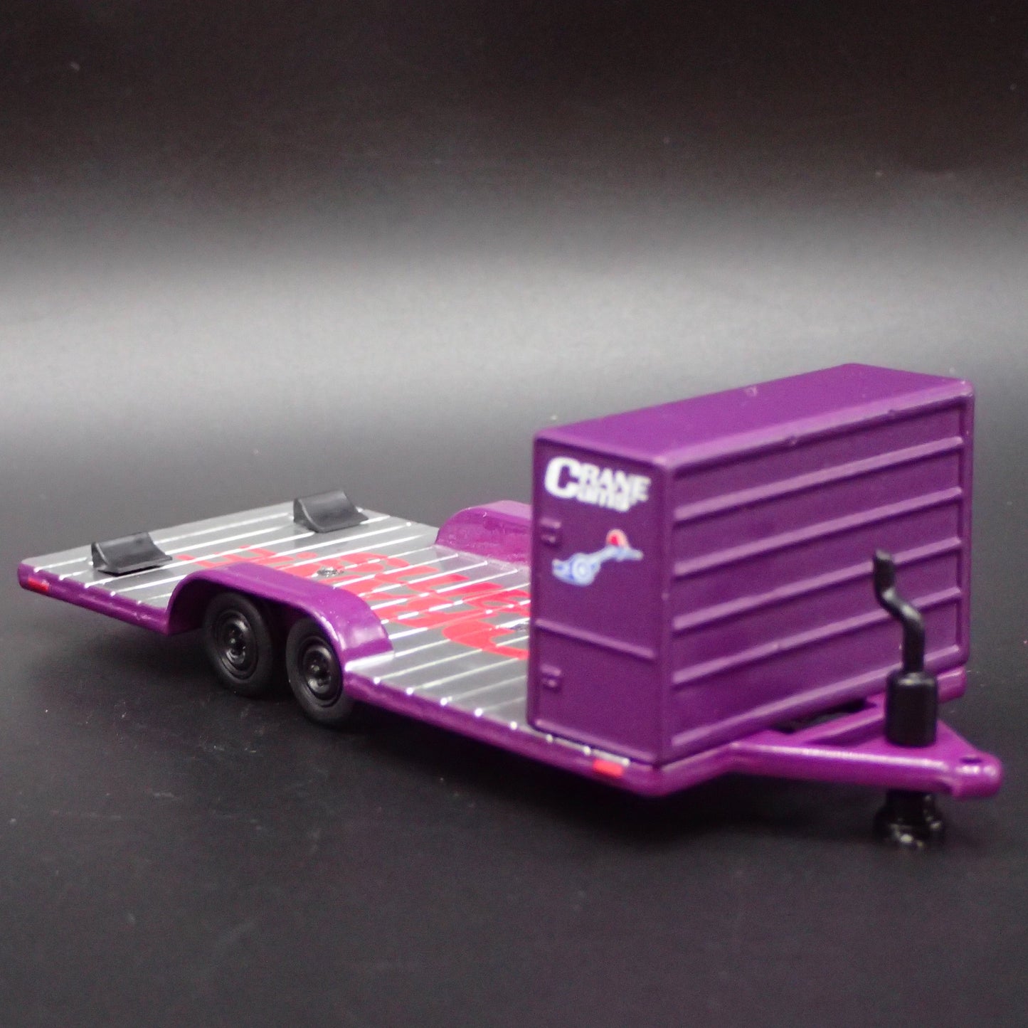 CRANE CAMS RACING FLATBED CAR HAULER TRAILER 1:64 SCALE DIORAMA PROP MODEL CAR