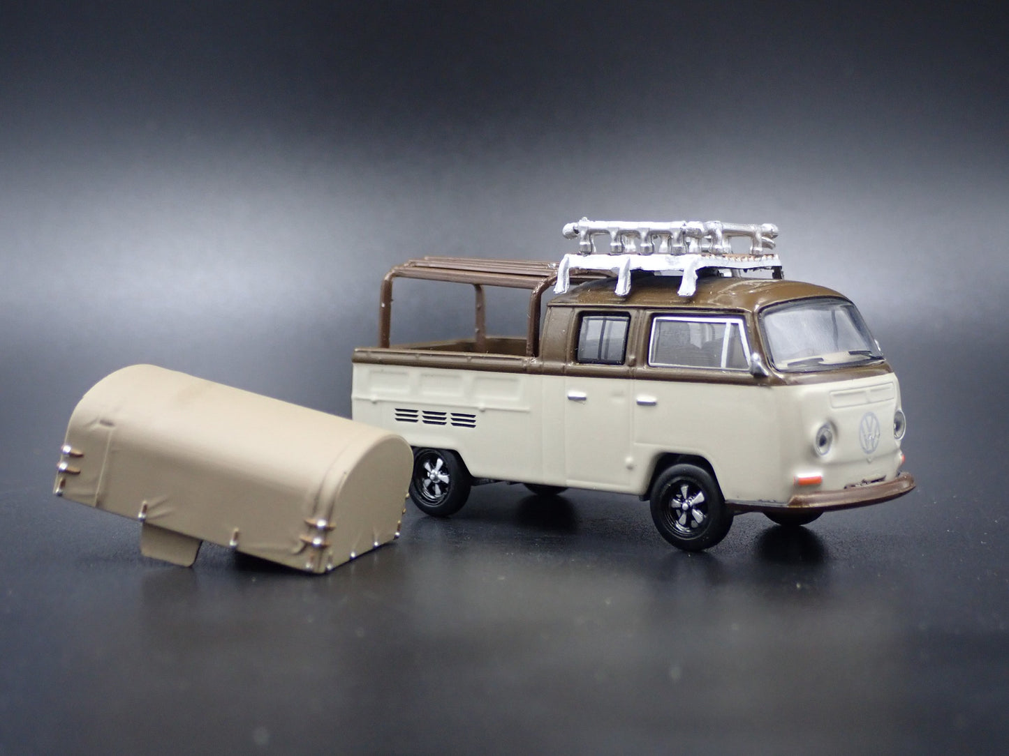1967-1979 VW VOLKSWAGEN TYPE 2 DOUBLE CAB PICKUP 1:64 SCALE DIECAST MODEL CAR