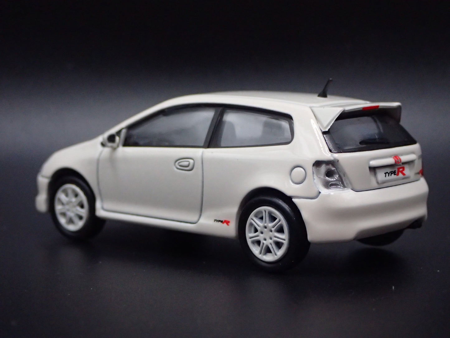 2007-2011 HONDA CIVIC TYPE R EP3 WHITE 1:64 SCALE COLLECTIBLE DIECAST MODEL CAR