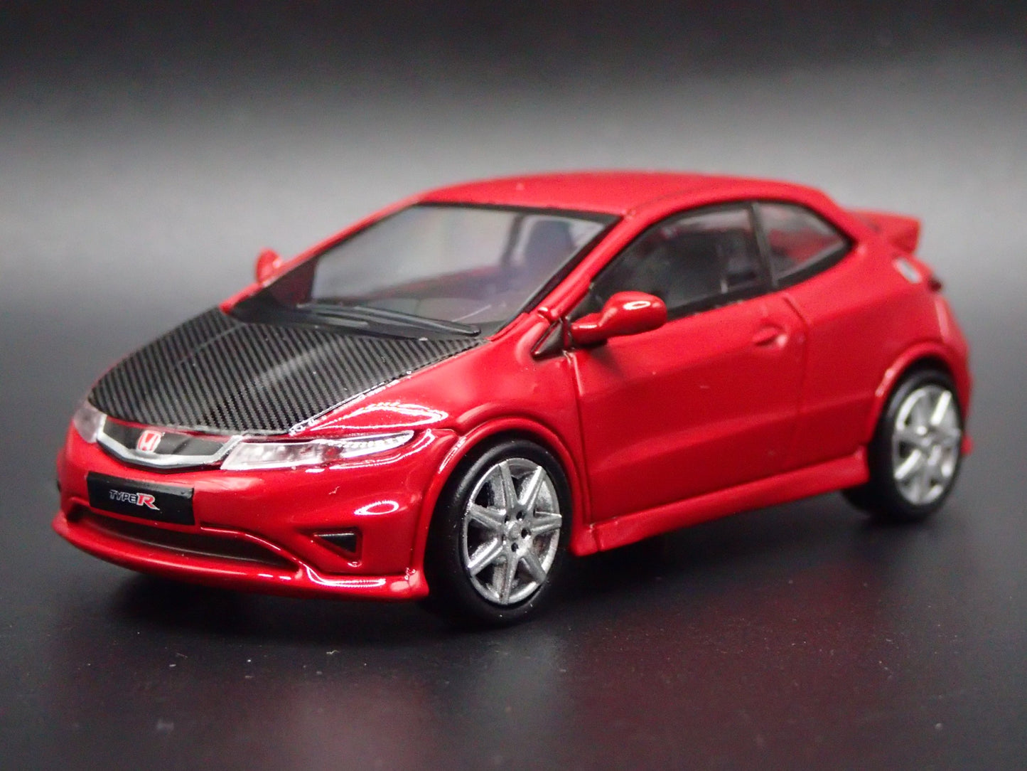 2007-2011 HONDA CIVIC TYPE R FN2 EURO 1:64 SCALE DIORAMA DIECAST MODEL CAR
