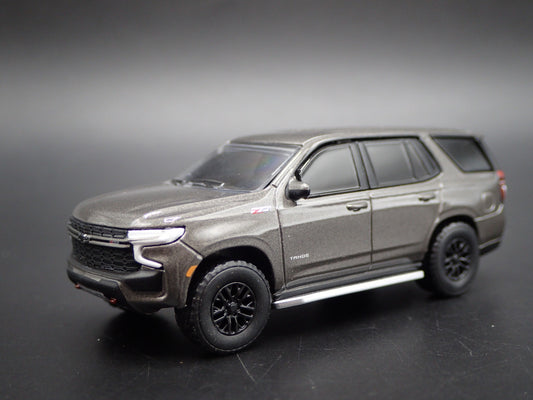 2021-2025 CHEVY CHEVROLET TAHOE Z71 GRAY 1:64 SCALE DIORAMA DIECAST MODEL CAR