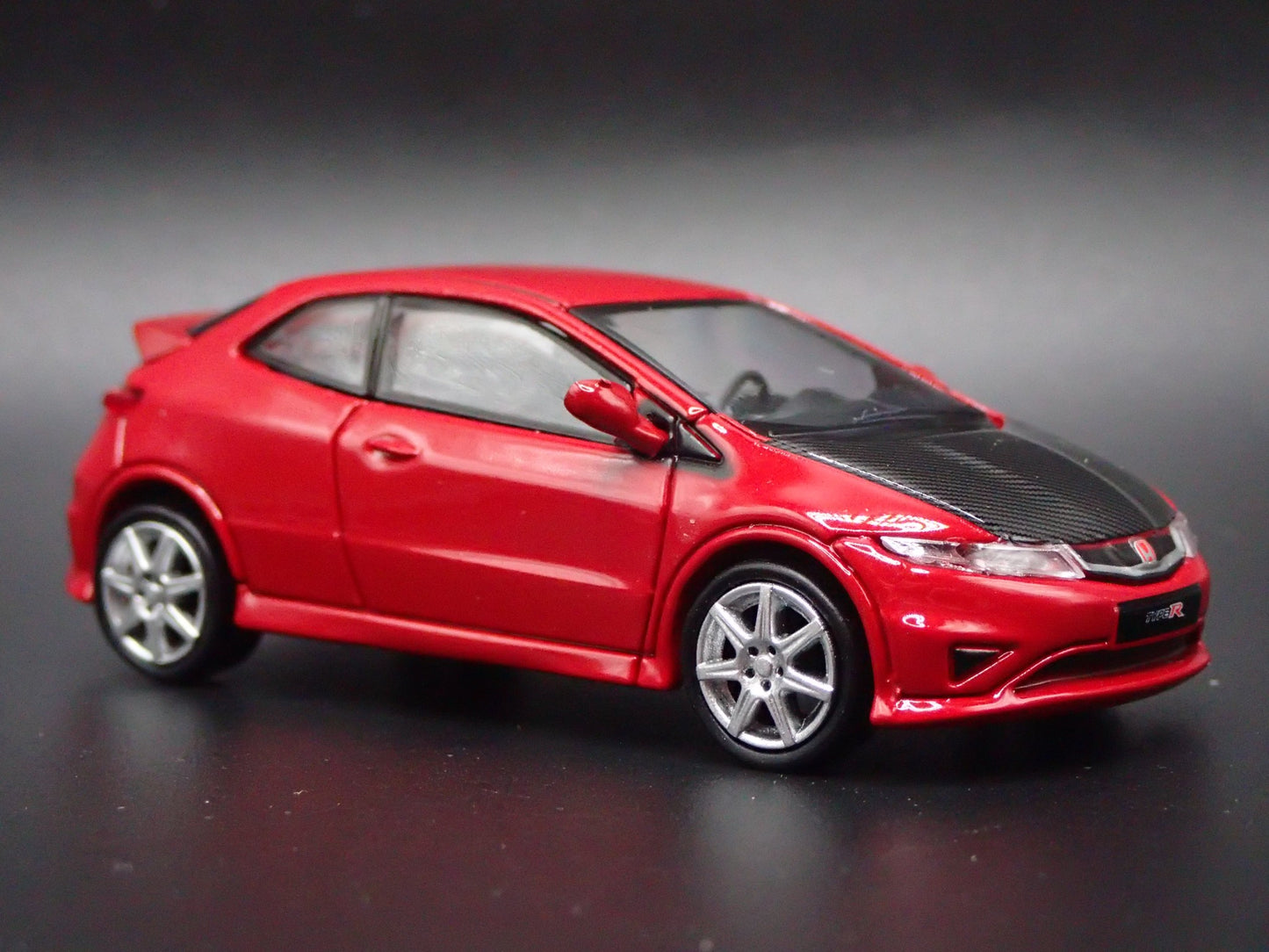 2007-2011 HONDA CIVIC TYPE R FN2 EURO 1:64 SCALE DIORAMA DIECAST MODEL CAR