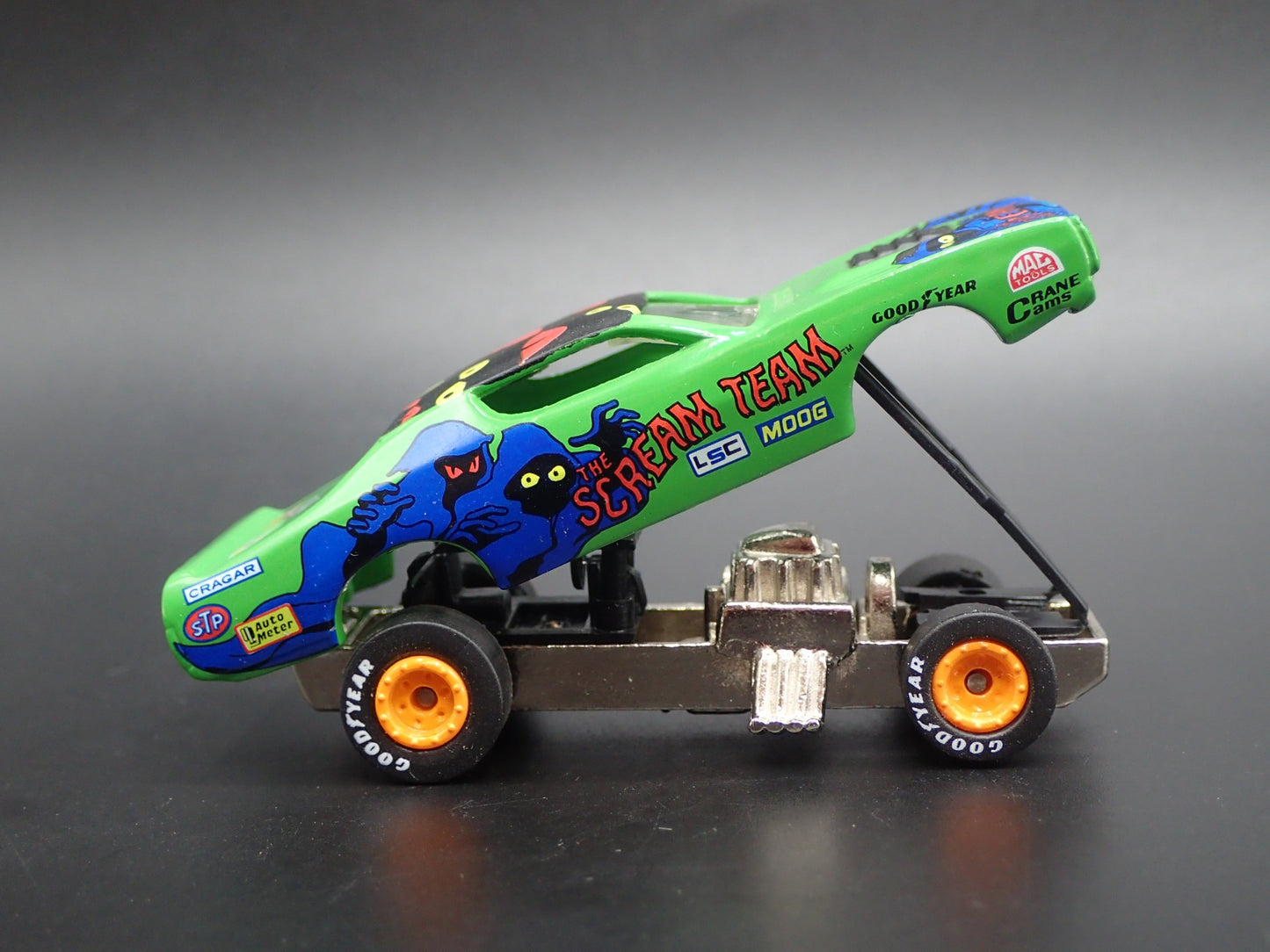 1971 71 DODGE CHARGER NHRA FUNNY CAR SCREAM TEAM 1/64 SCALE DIECAST MODEL CAR