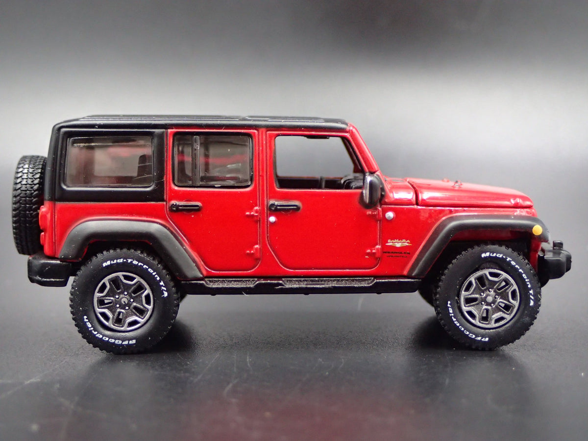 2006-2018 JEEP WRANGLER UNLIMITED SAHARA JK 4 DOOR 1:64 SCALE DIECAST MODEL CAR-Burning Rubber Toy Company