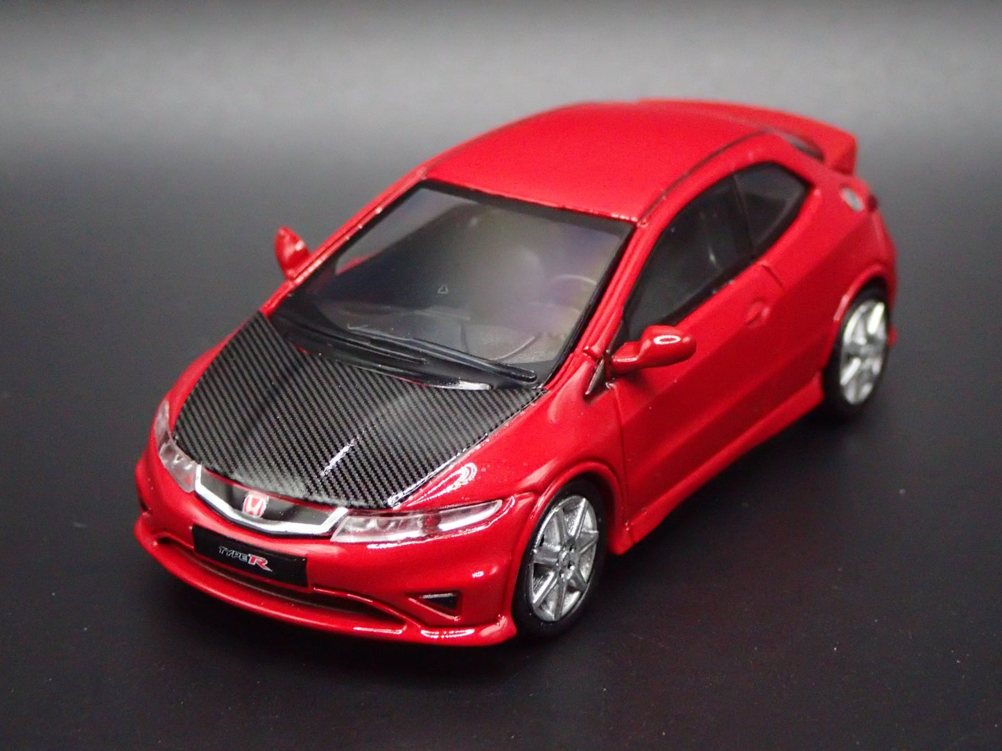 2007-2011 HONDA CIVIC TYPE R FN2 EURO 1:64 SCALE DIORAMA DIECAST MODEL CAR