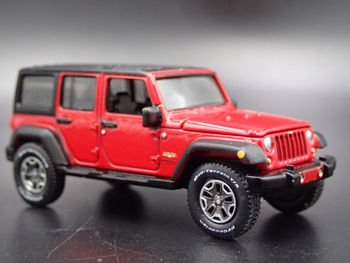 2006-2018 JEEP WRANGLER UNLIMITED SAHARA JK 4 DOOR 1:64 SCALE DIECAST MODEL CAR-Burning Rubber Toy Company