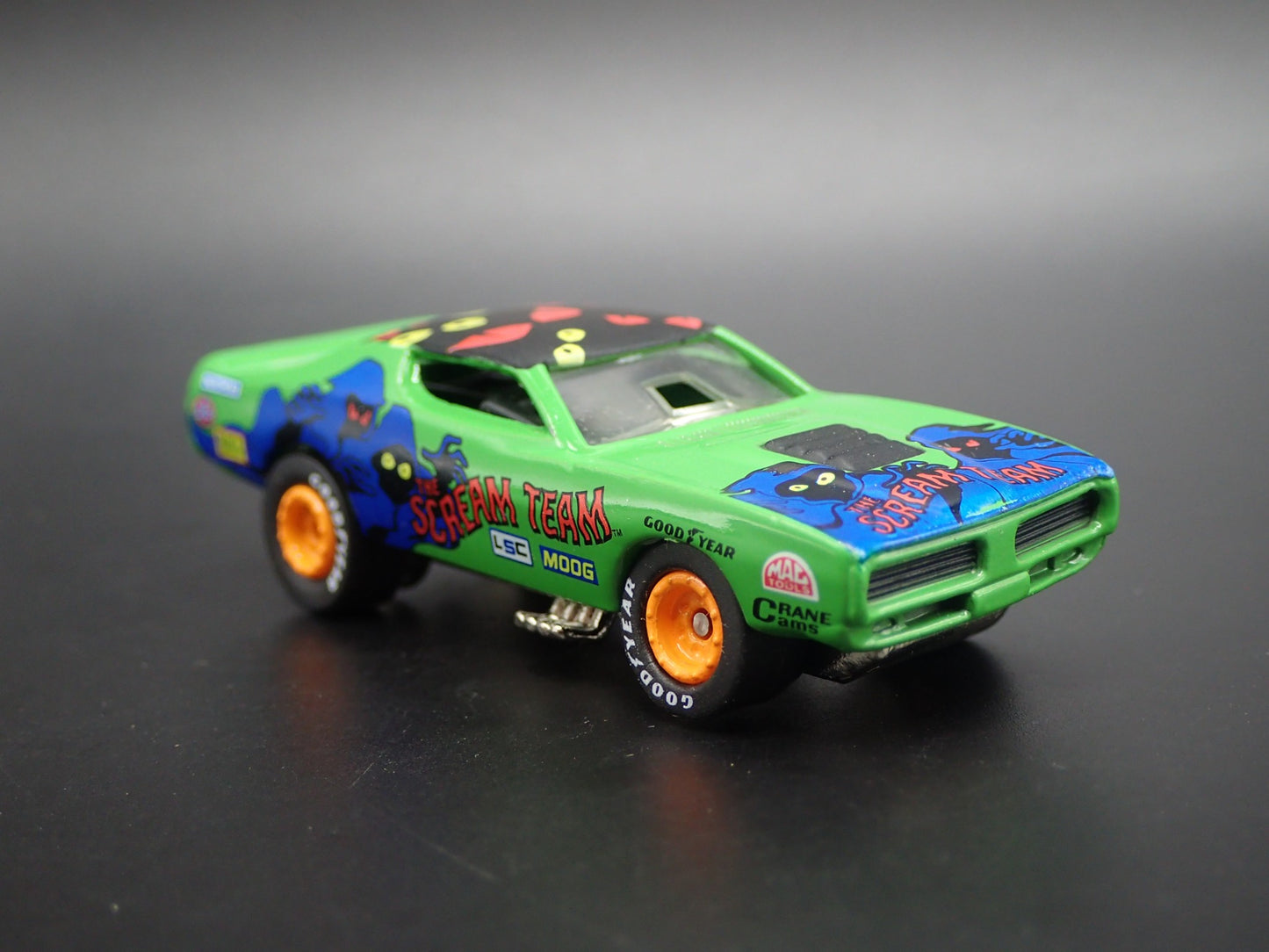 1971 71 DODGE CHARGER NHRA FUNNY CAR SCREAM TEAM 1/64 SCALE DIECAST MODEL CAR