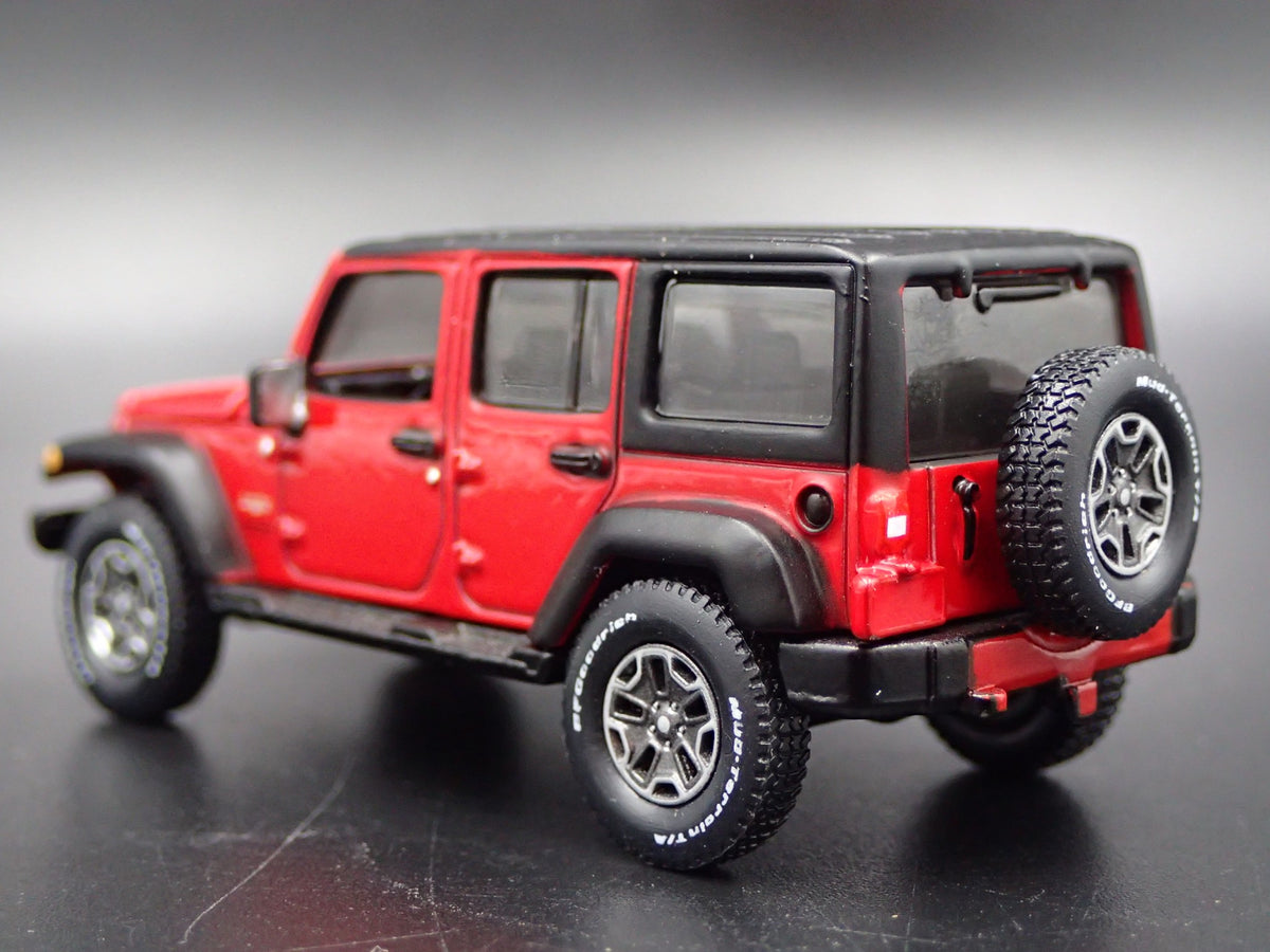 2006-2018 JEEP WRANGLER UNLIMITED SAHARA JK 4 DOOR 1:64 SCALE DIECAST MODEL CAR-Burning Rubber Toy Company