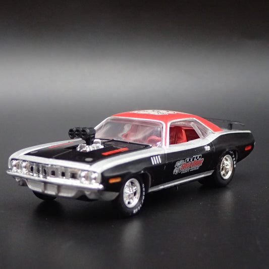 1971 71 PLYMOUTH HEMI CUDA SPEED DAWG RARE 1:64 SCALE DIORAMA DIECAST MODEL CAR