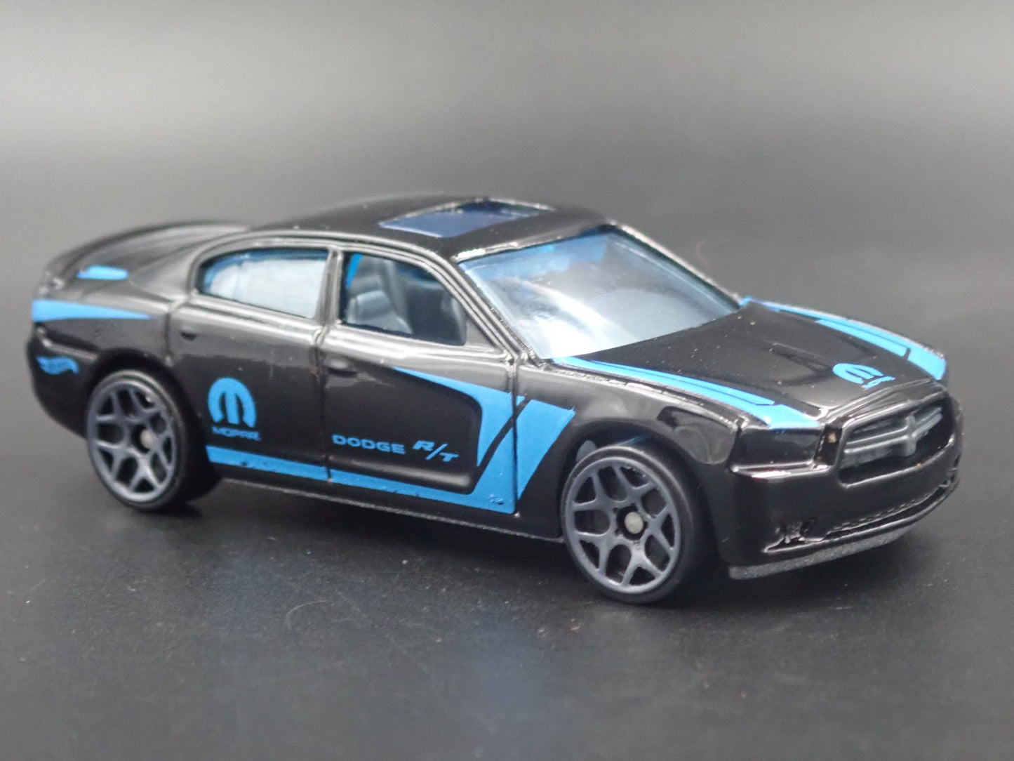 2011-2023 DODGE CHARGER R/T MOPAR BLACK 1:64 SCALE COLLECTIBLE DIECAST MODEL CAR