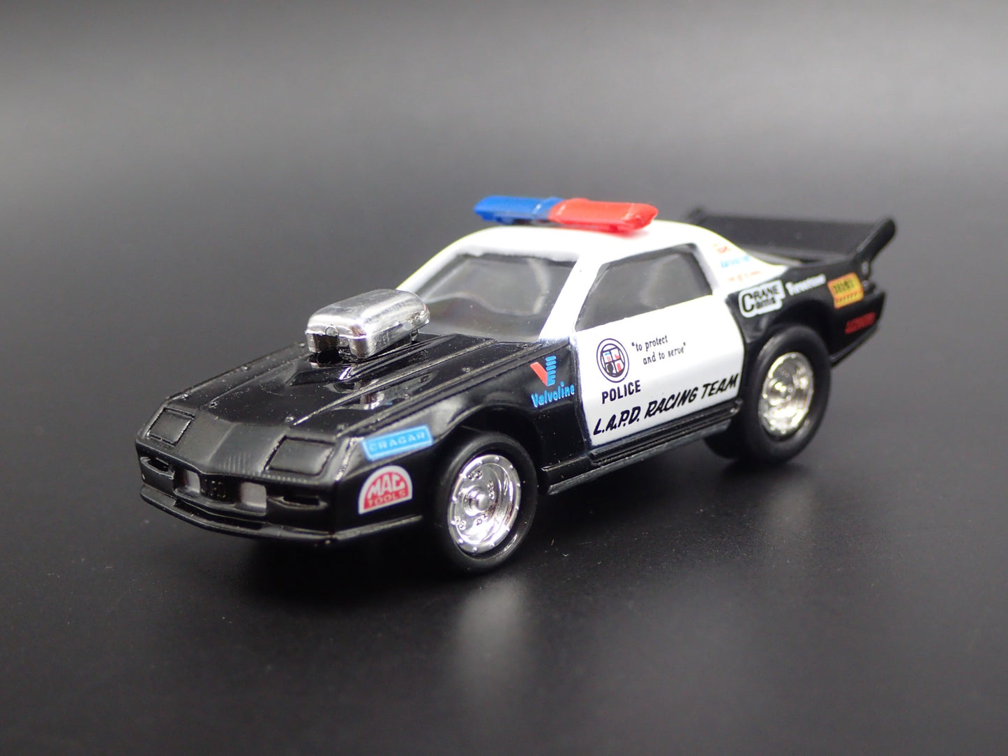 1992 CHEVY CHEVROLET CAMARO LAPD RACING TEAM NHRA 1/64 SCALE DIECAST MODEL CAR