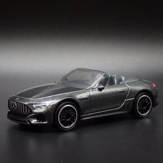2022-2025 MERCEDES-BENZ AMG SL 63 CONVERTIBLE GRAY 1:64 SCALE DIECAST MODEL CAR