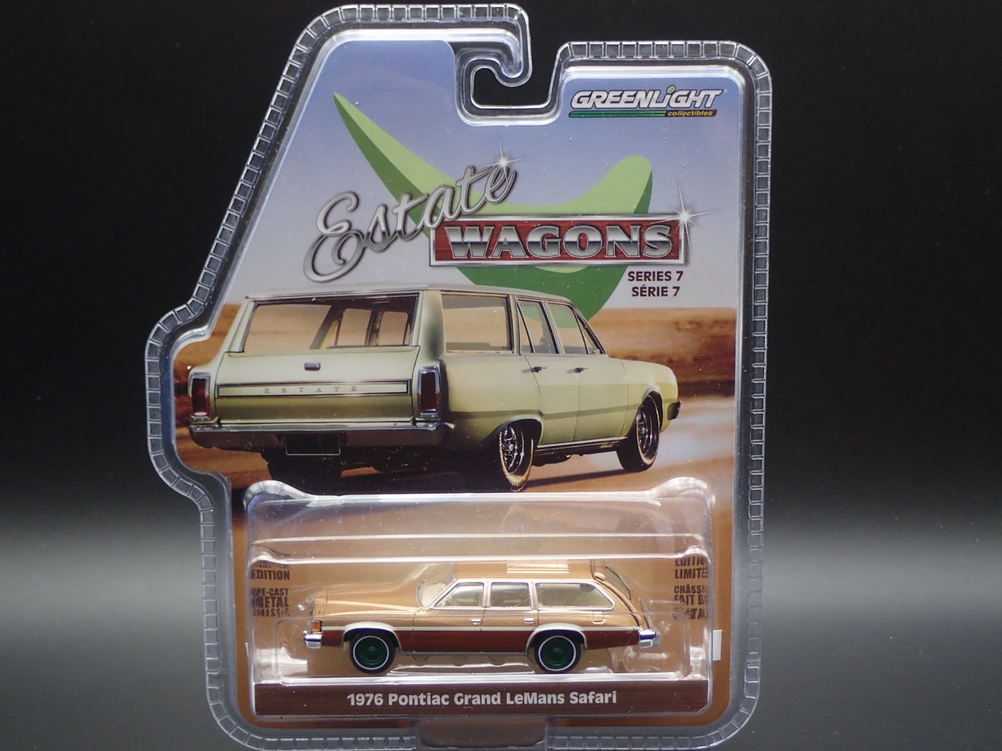 2022 GREENLIGHT GREEN MACHINE 1976 PONTIAC GRAND LEMANS SAFARI ESTATE WAGONS 7