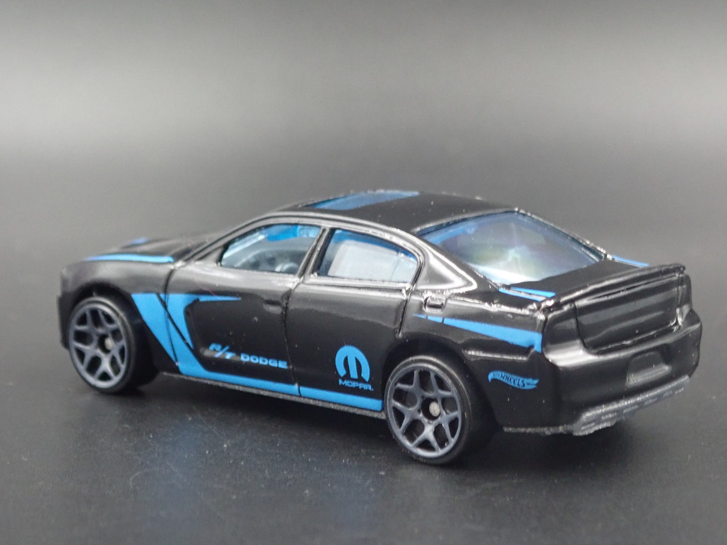 2011-2023 DODGE CHARGER R/T MOPAR BLACK 1:64 SCALE COLLECTIBLE DIECAST MODEL CAR
