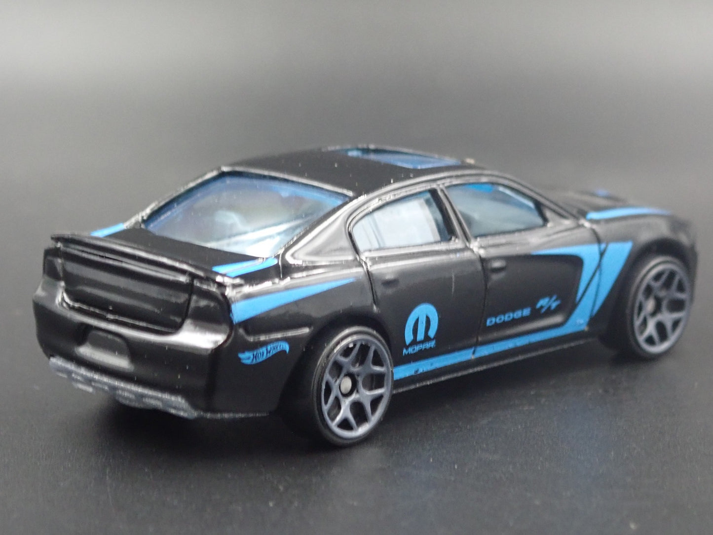 2011-2023 DODGE CHARGER R/T MOPAR BLACK 1:64 SCALE COLLECTIBLE DIECAST MODEL CAR