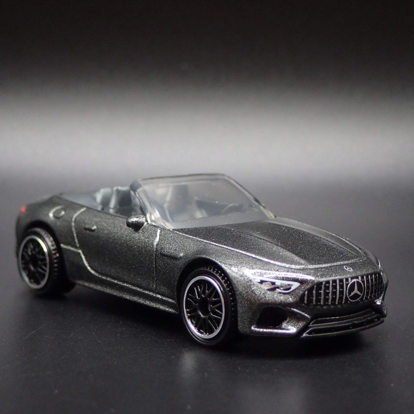 2022-2025 MERCEDES-BENZ AMG SL 63 CONVERTIBLE GRAY 1:64 SCALE DIECAST MODEL CAR