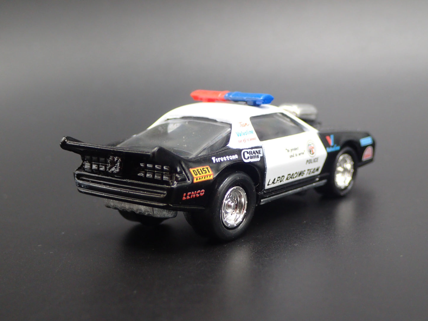 1992 CHEVY CHEVROLET CAMARO LAPD RACING TEAM NHRA 1/64 SCALE DIECAST MODEL CAR
