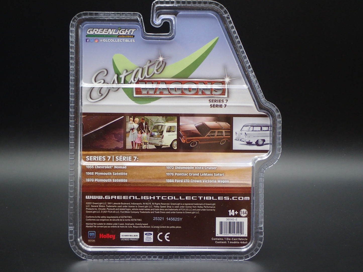 2022 GREENLIGHT GREEN MACHINE 1976 PONTIAC GRAND LEMANS SAFARI ESTATE WAGONS 7