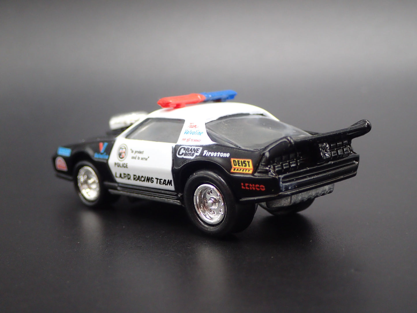 1992 CHEVY CHEVROLET CAMARO LAPD RACING TEAM NHRA 1/64 SCALE DIECAST MODEL CAR