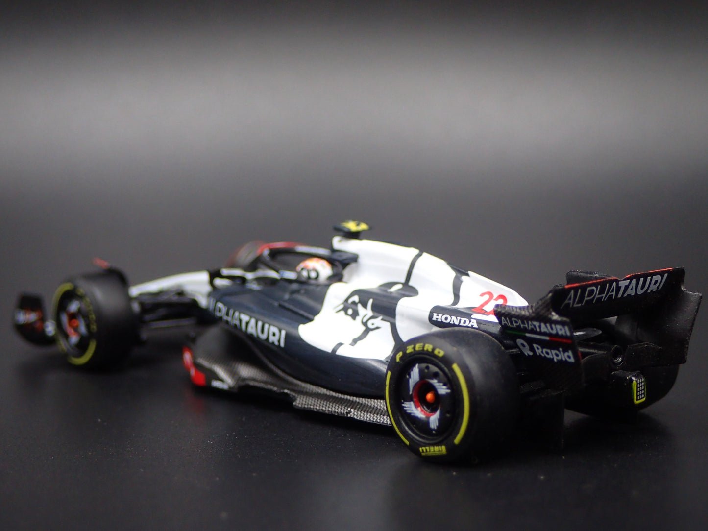 ALPHA TAURI AT04 #22 F1 YUKI TSUNODA 2023 AUS GP 1:64 SCALE DIECAST MODEL CAR