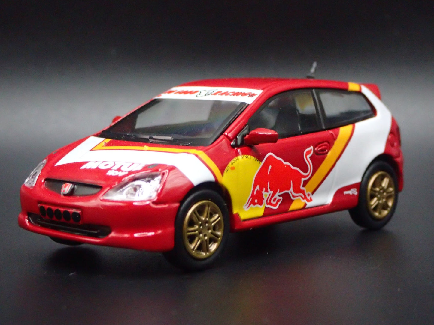 2007-2011 HONDA CIVIC TYPE R EP3 MOTUL 1:64 SCALE COLLECTIBLE DIECAST MODEL CAR