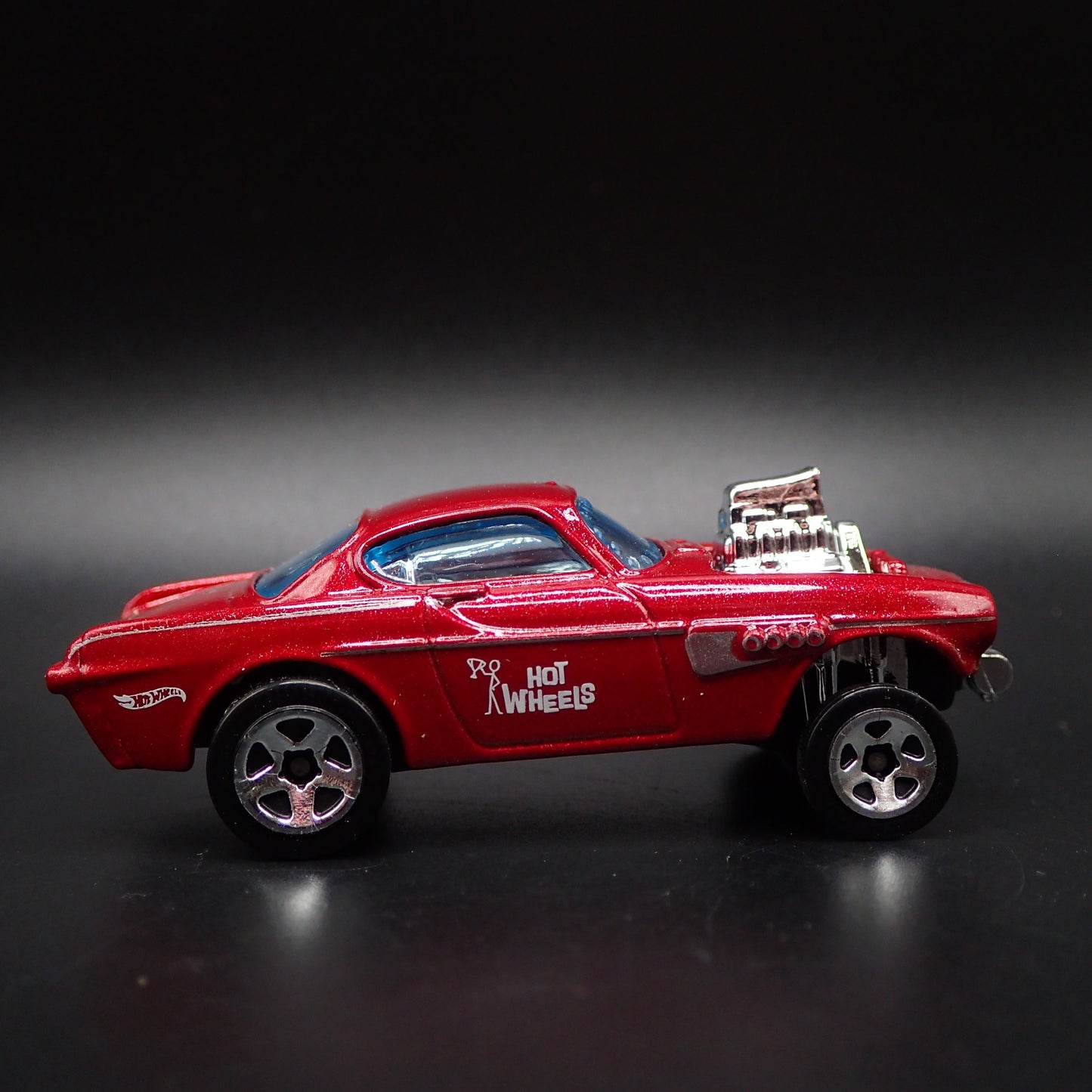 1961-1973 VOLVO P1800 GASSER NHRA RED 1:64 SCALE COLLECTIBLE DIECAST MODEL CAR