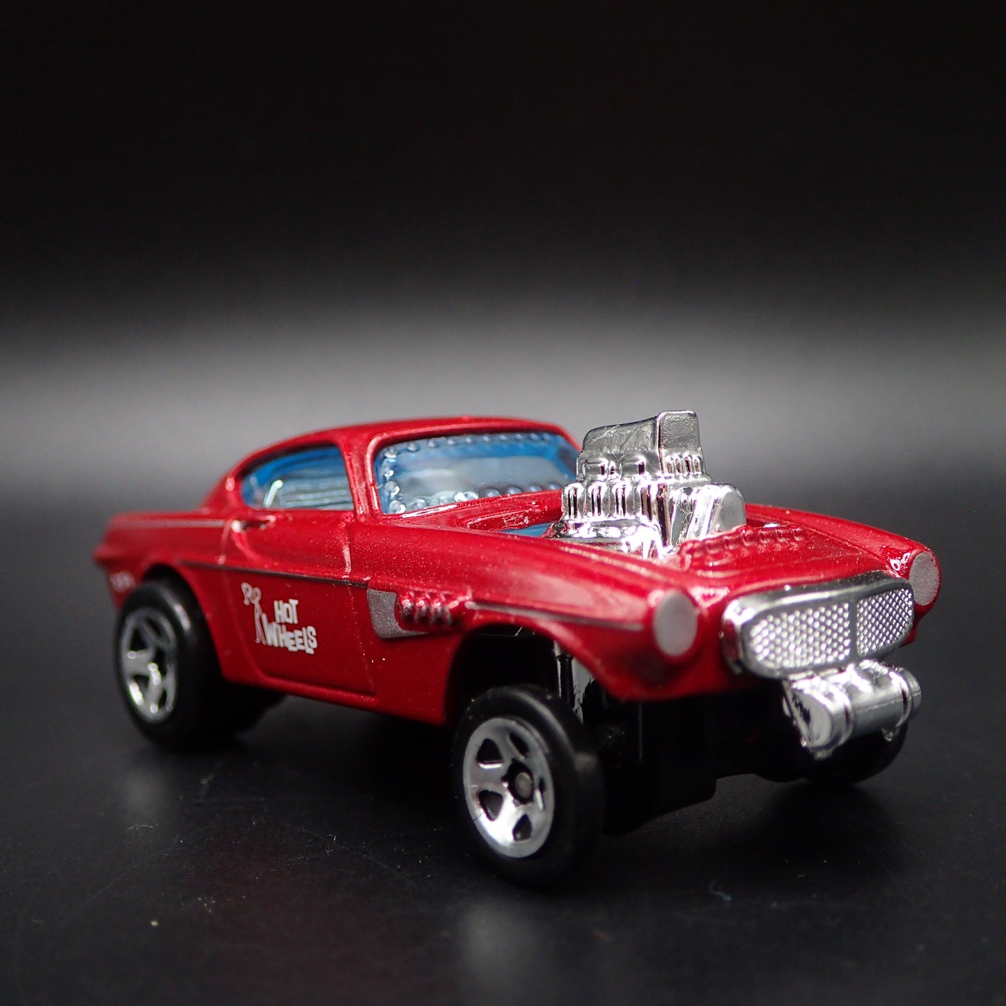 1961-1973 VOLVO P1800 GASSER NHRA RED 1:64 SCALE COLLECTIBLE DIECAST MODEL CAR