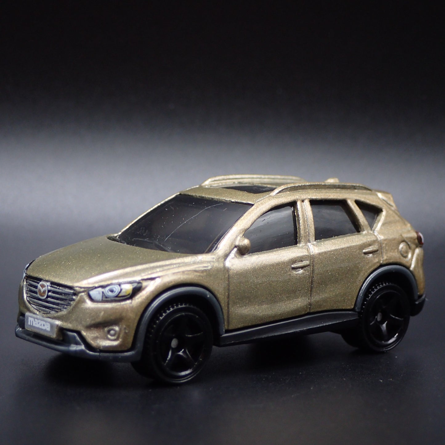 2013 - 2016 MAZDA CX5 SUV GOLD 1:64 SCALE COLLECTIBLE DIORAMA DIECAST MODEL CAR
