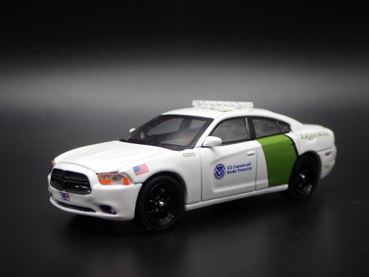 2014 14 DODGE CHARGER US CUSTOMS BORDER PATROL 1:64 SCALE DIECAST MODEL CAR