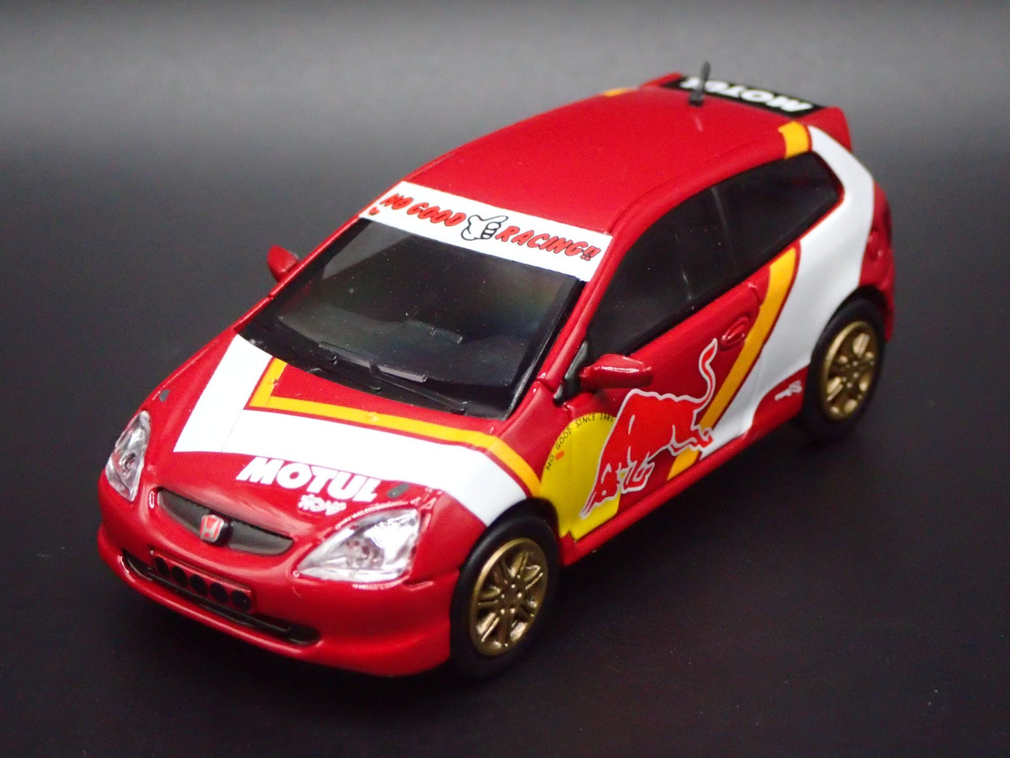 2007-2011 HONDA CIVIC TYPE R EP3 MOTUL 1:64 SCALE COLLECTIBLE DIECAST MODEL CAR