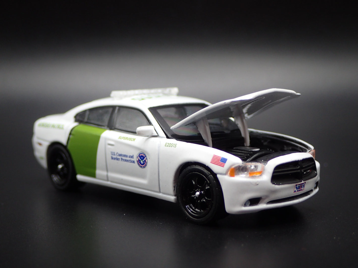 2014 14 DODGE CHARGER US CUSTOMS BORDER PATROL 1:64 SCALE DIECAST MODEL CAR