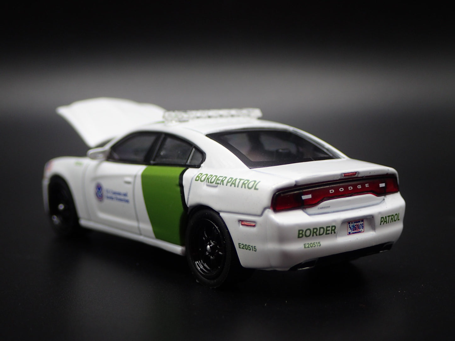2014 14 DODGE CHARGER US CUSTOMS BORDER PATROL 1:64 SCALE DIECAST MODEL CAR