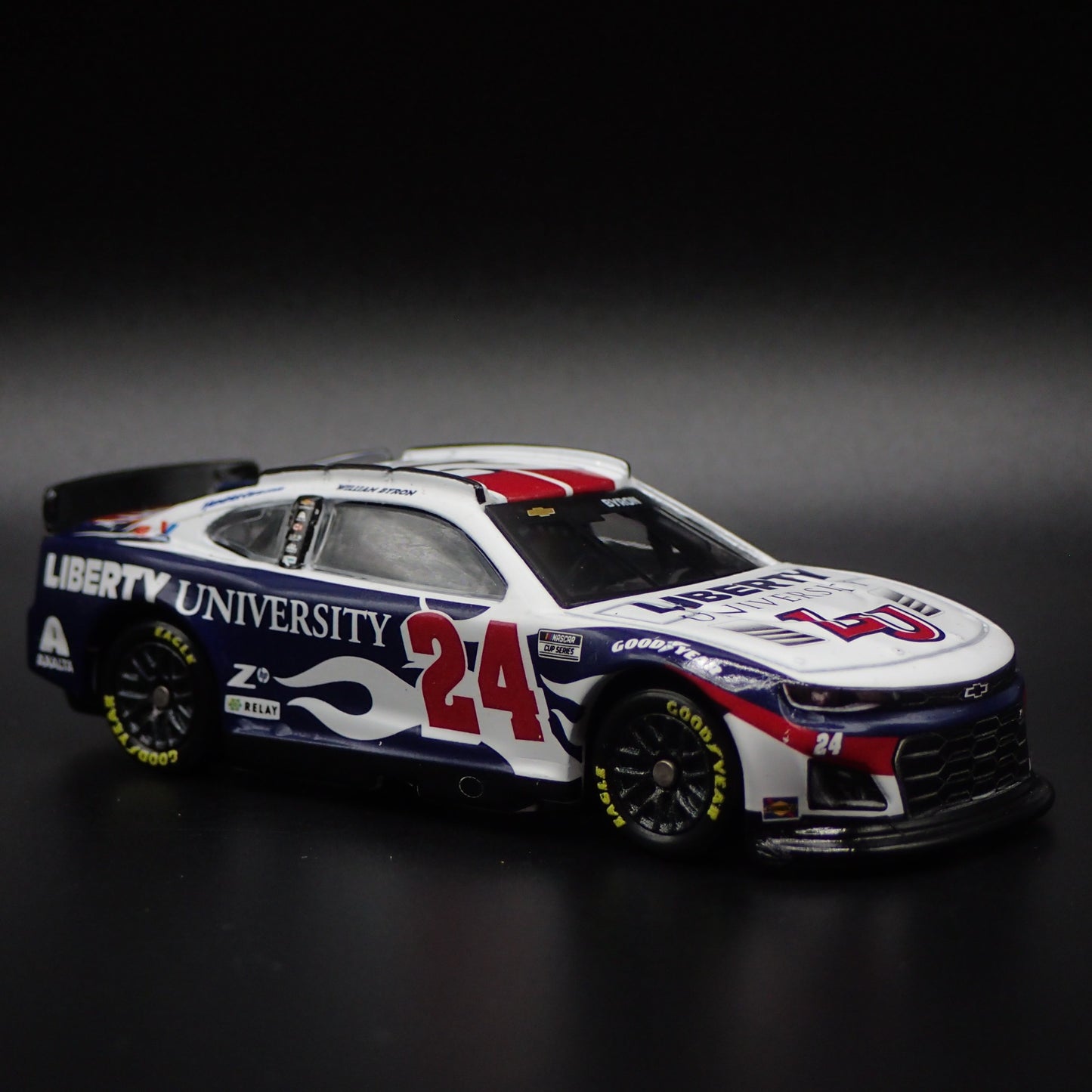 2024 CHEVY CAMARO ZL1 #24 WILLIAM BYRON LIBERTY U NASCAR 1:64 DIECAST MODEL CAR