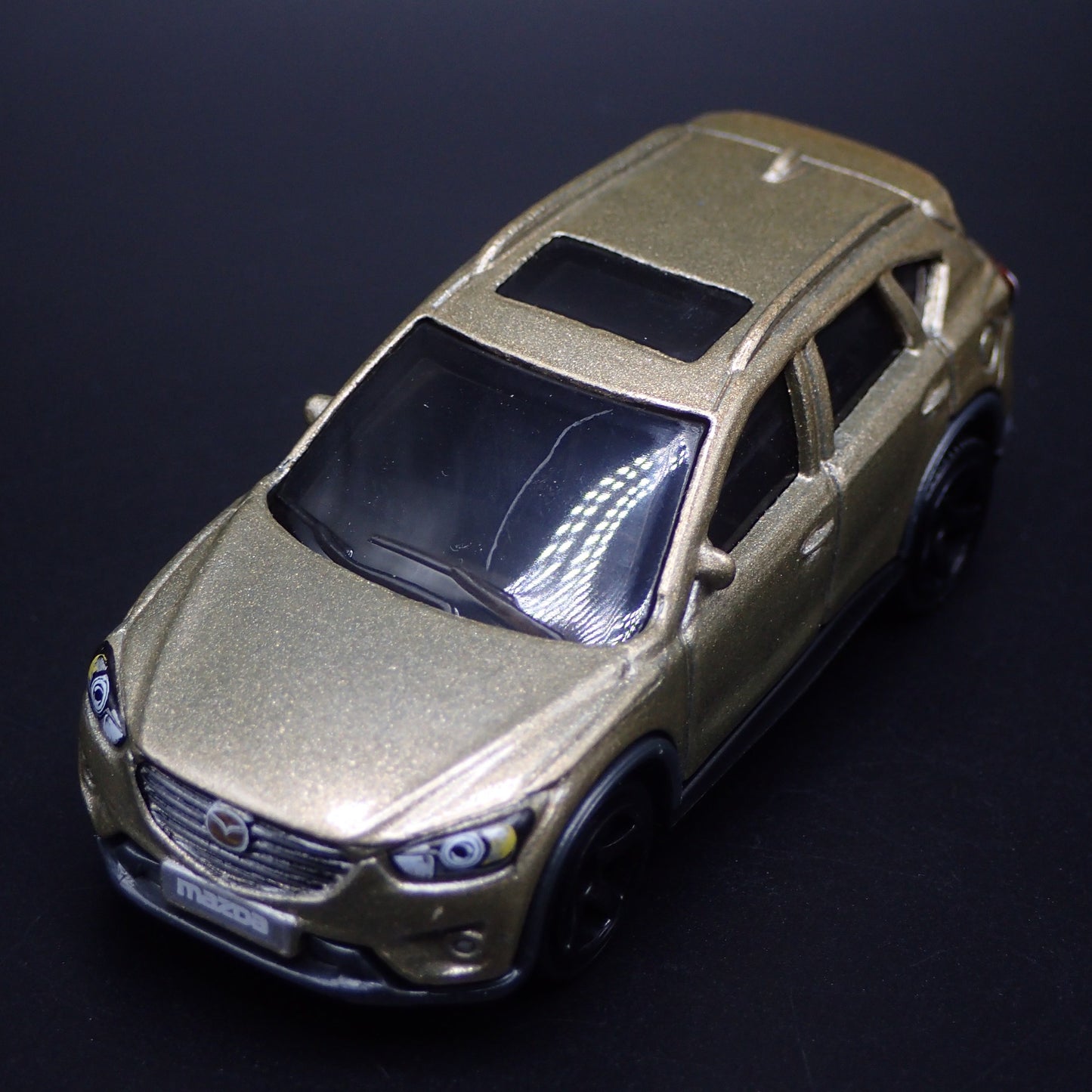 2013 - 2016 MAZDA CX5 SUV GOLD 1:64 SCALE COLLECTIBLE DIORAMA DIECAST MODEL CAR