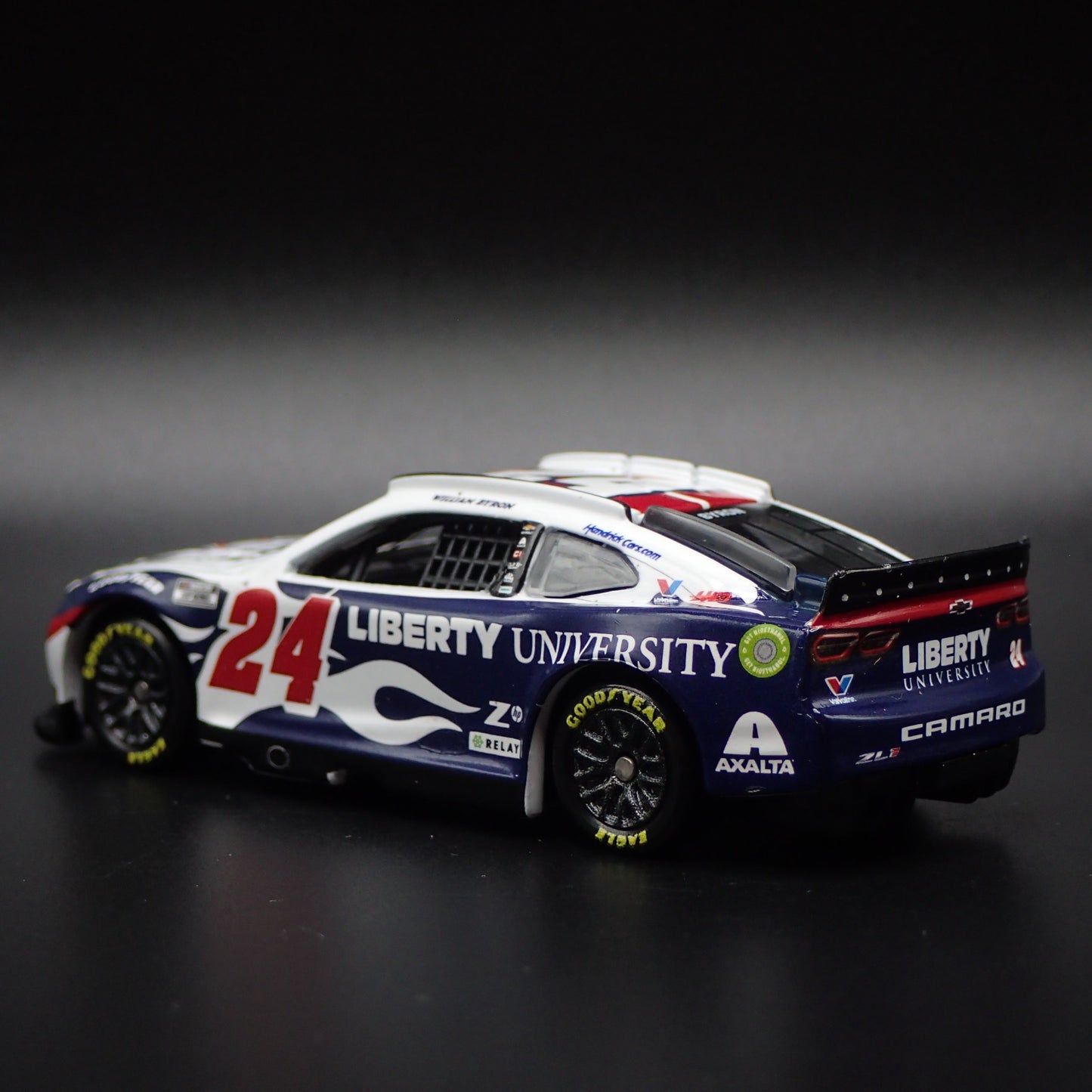 2024 CHEVY CAMARO ZL1 #24 WILLIAM BYRON LIBERTY U NASCAR 1:64 DIECAST MODEL CAR
