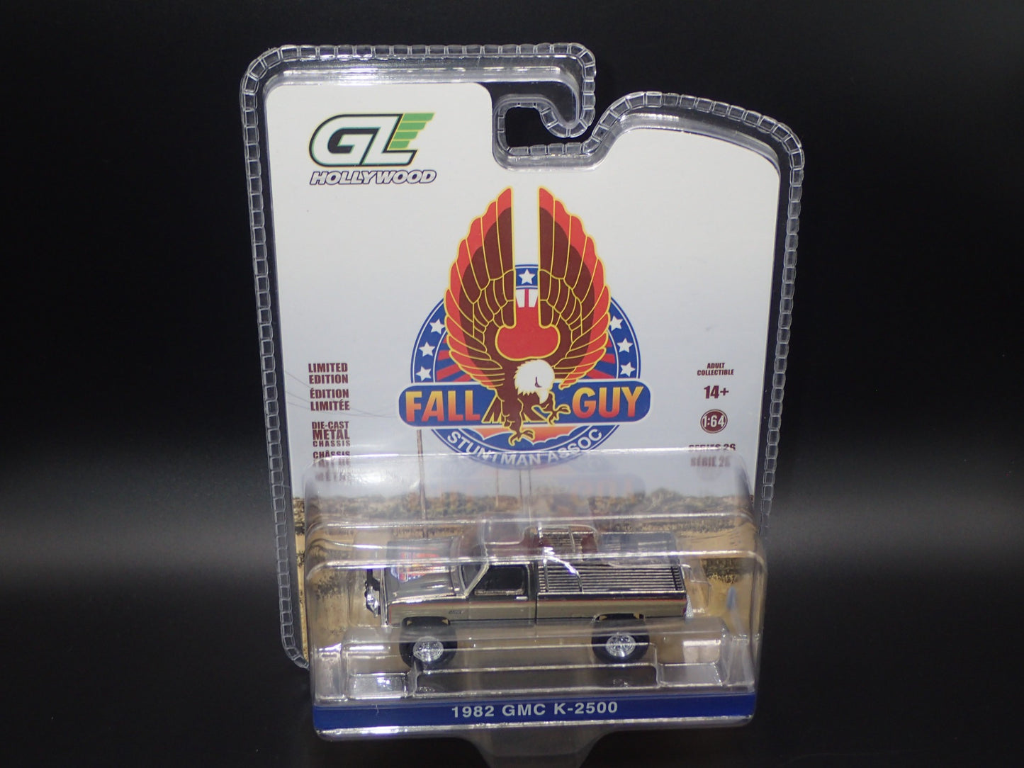 2026 GREENLIGHT CHROME SUPER CHASE 1982 GMC K2500 TRUCK FALL GUY HOLLYWOOD 26