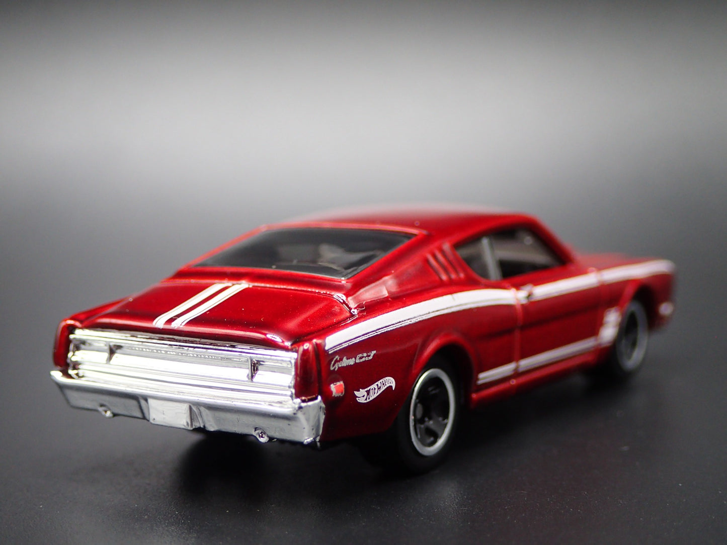 1969 69 MERC MERCURY CYCLONE BURGUNDY 1:64 SCALE COLLECTIBLE DIECAST MODEL CAR