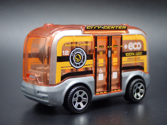 SELF DRIVING BUS CITY CENTER 1:64 MB SCALE COLLECTIBLE DIORAMA DIECAST MODEL CAR