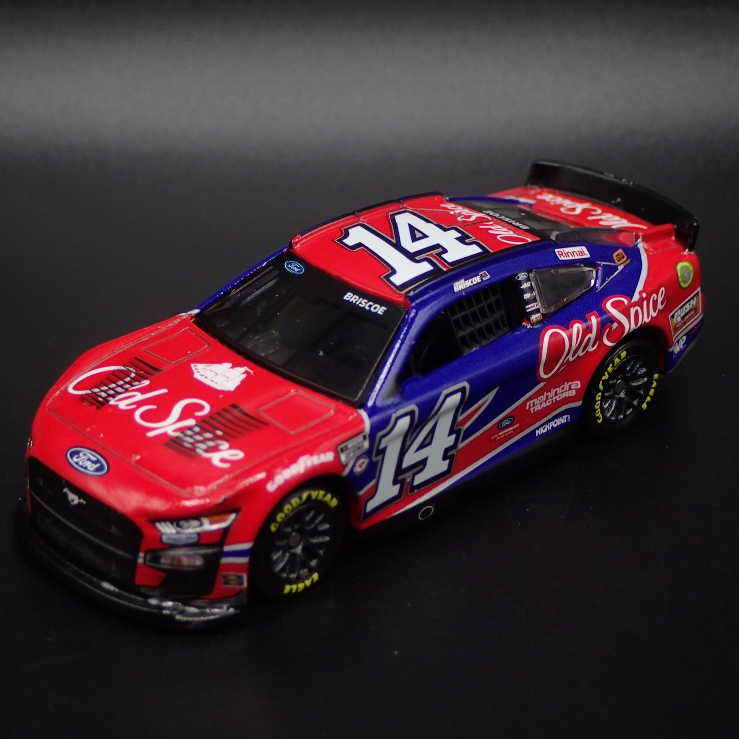 2023 FORD MUSTANG 14 CHASE BRISCOE OLD SPICE NASCAR 1:64 SCALE DIECAST MODEL CAR