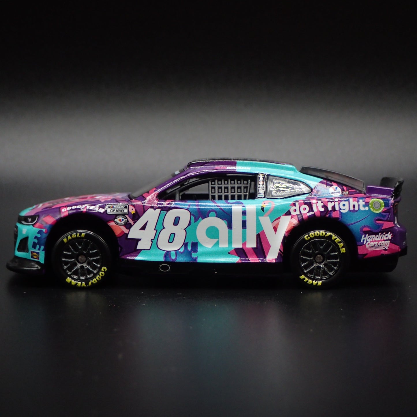 2023 23 CHEVY CAMARO ZL1 48 ALEX BOWMAN ALLY KOKER NASCAR 1:64 DIECAST MODEL CAR