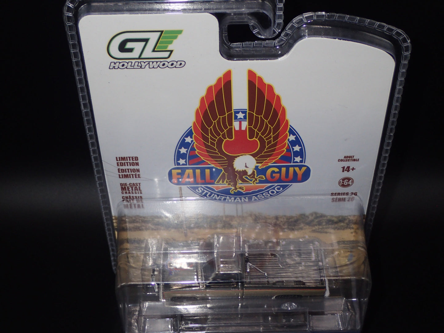 2026 GREENLIGHT CHROME SUPER CHASE 1982 GMC K2500 TRUCK FALL GUY HOLLYWOOD 26