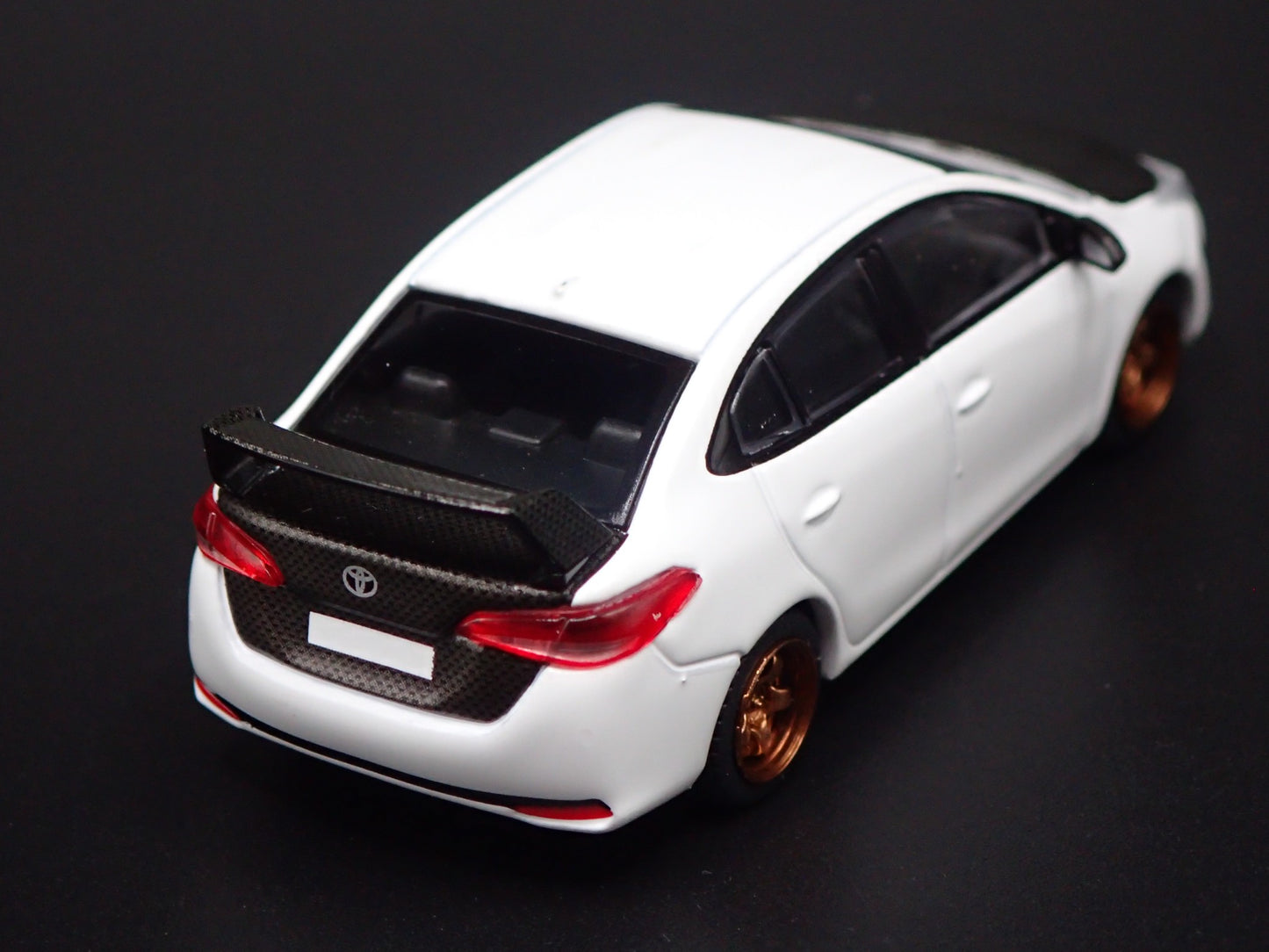 2020-2025 TOYOTA GR YARIS VIOS WHITE 1/64 SCALE COLLECTIBLE DIECAST MODEL CAR